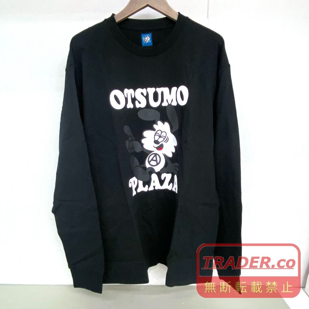 03w28674 VERDY OTSUMO PLAZA L/S T-Shirt Black オツモプラザ L/S Tシャツ ブラック サイズXL メンズ トップス ストリート 長袖Ｔシャツ