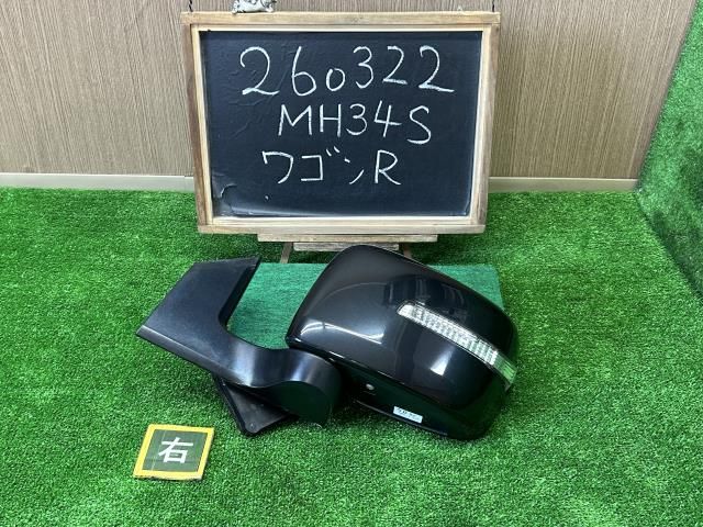 【中古】ワゴンＲ DBA-MH34S 左サイドミラー ドアミラー 847Y2-72MV3 自社品番260322 ZJ3