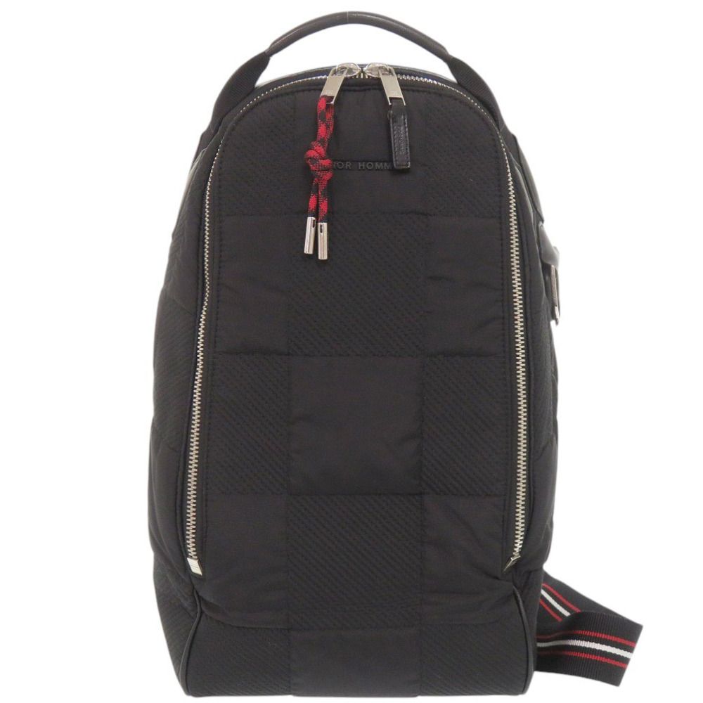 美品 ディオール オム 22-BO-0156 ブラック ボディバッグ 黒 1444 DIOR HOMME メンズ
