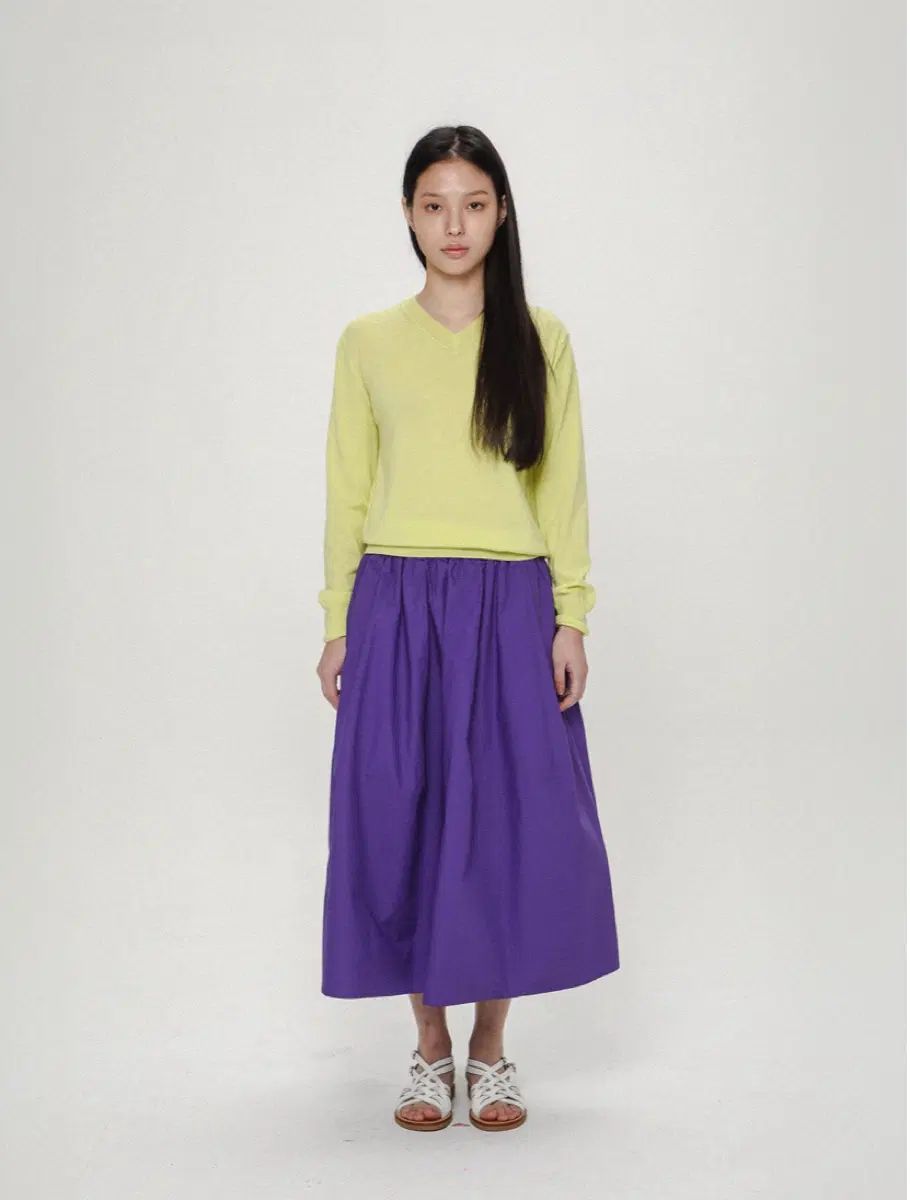 ウィララ the great edition ORL cotton skirt