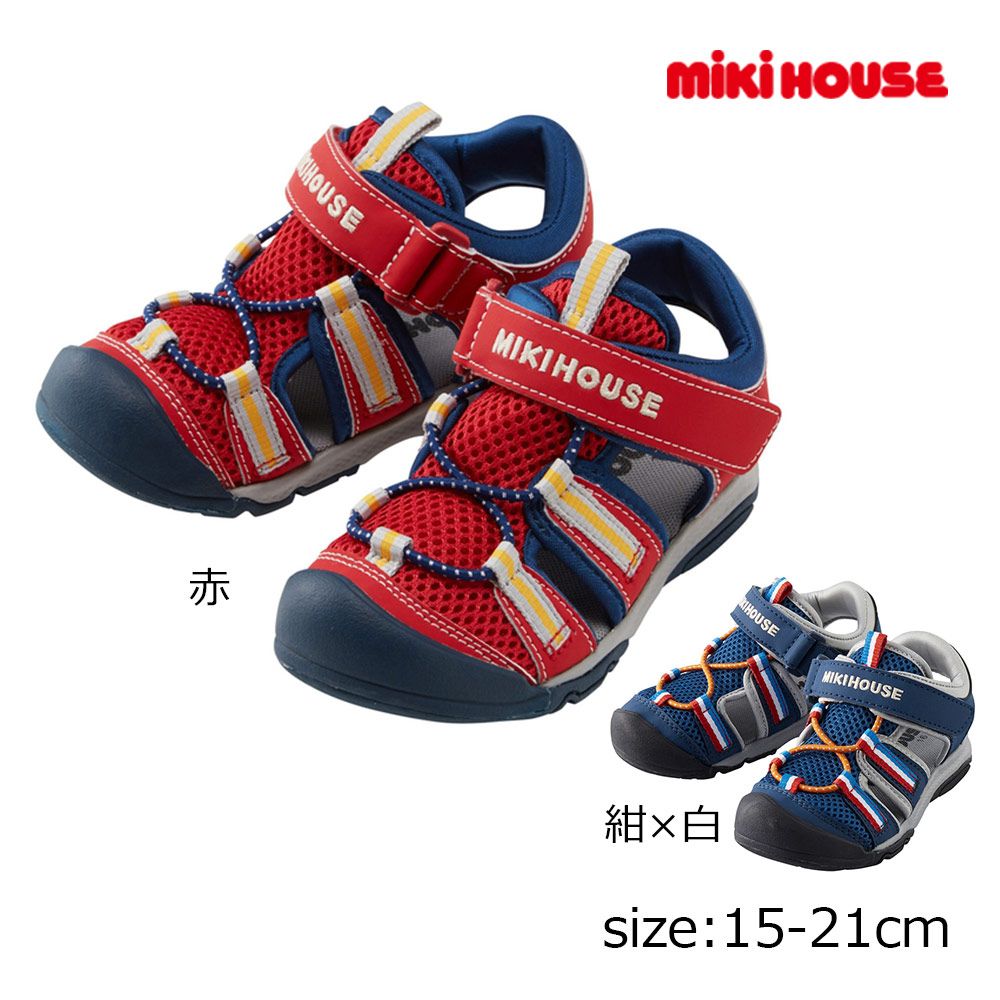 【正規店】【新品】●30％OFFセール●ミキハウス mikihouse サンダル ( 15 16 17 18 19 20 21 ） キッズ ジュニア 男の子 女の子 幼稚園 保育園 小学校