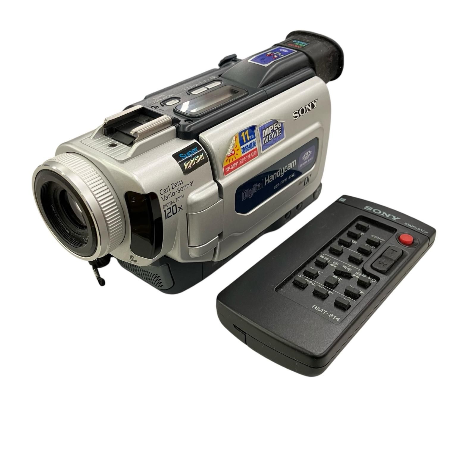186000 動作未確認 SONY ソニー デジタルハンディカム DCR-TRV17 NTSC DCR-TRV17 NTSC 6,080円