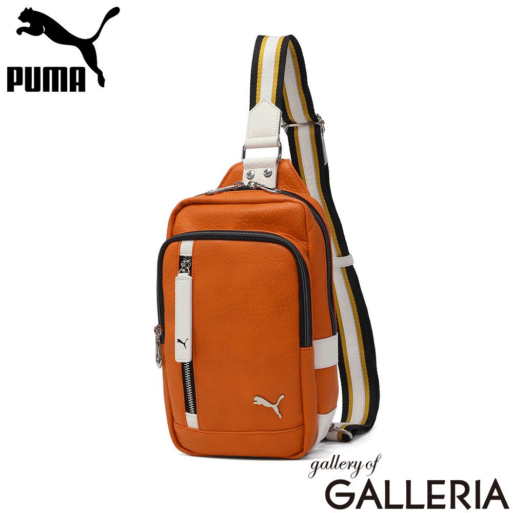 プーマ ボディバッグ メンズ レディース ブランド PUMA 小さめ レザー調 かっこいい おしゃれ 大人 縦型 縦 斜めがけ 斜めがけバッグ ショルダーバッグ A5 合皮 ボディーバッグ セッション ワンショルダー J20317 オレンジ 6,188円