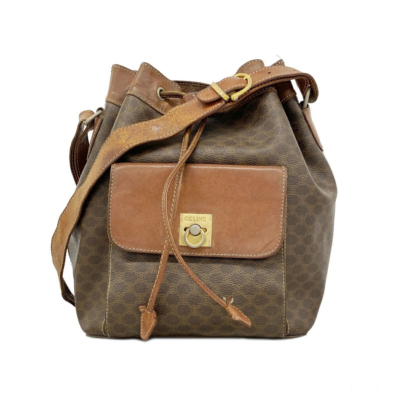 セリーヌ(Celine) セリーヌ ショルダーバッグ マカダム ブラウン レディース 15,177円