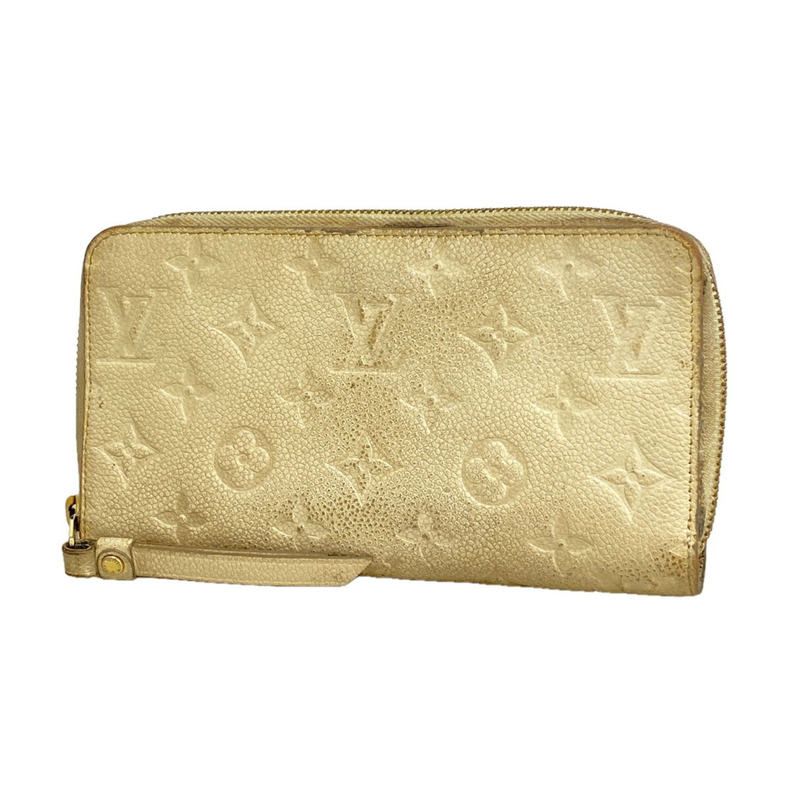 ルイ・ヴィトン(Louis Vuitton) ルイ・ヴィトン 長財布 モノグラム・アンプラント ポルトフォイユスクレット ロン M93437 ネージュレディース
