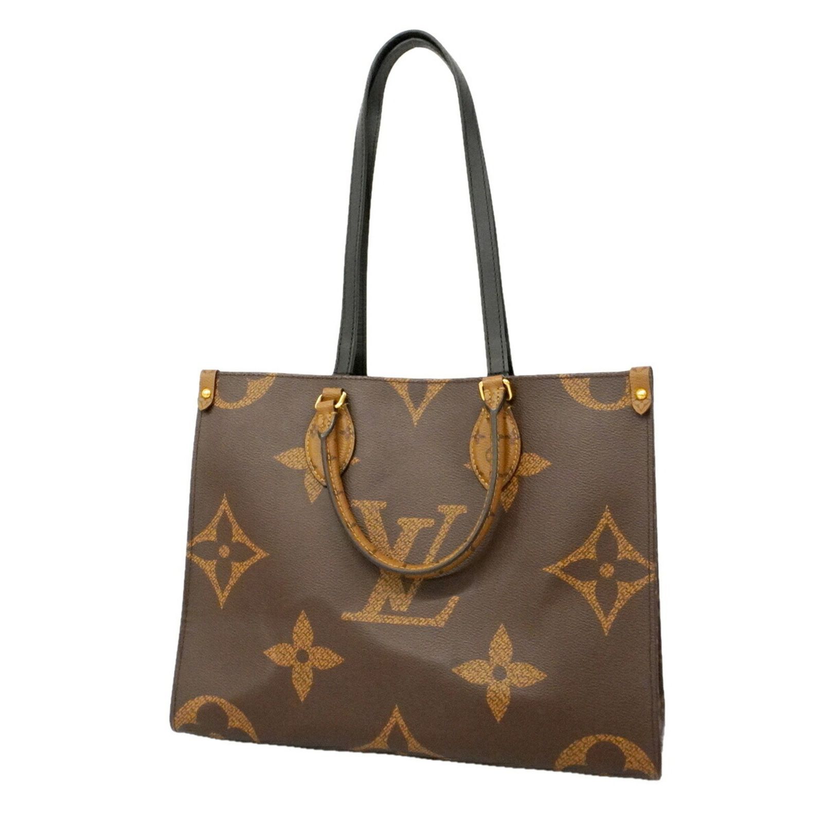 ルイ・ヴィトン(Louis Vuitton) ルイ・ヴィトン トートバッグ モノグラム・リバース オンザゴーMM M45321 ブラウン 2wayバッグレディース