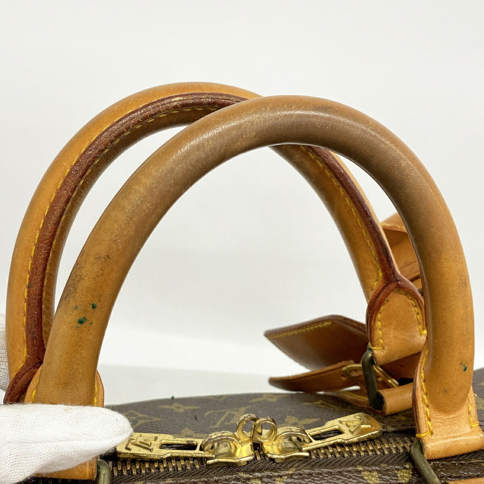 ルイ・ヴィトン(Louis Vuitton) ルイ・ヴィトン バッグ・ボストンバッグ モノグラム キーポルバンドリエール55 M41414 ブラウンメンズ レディース