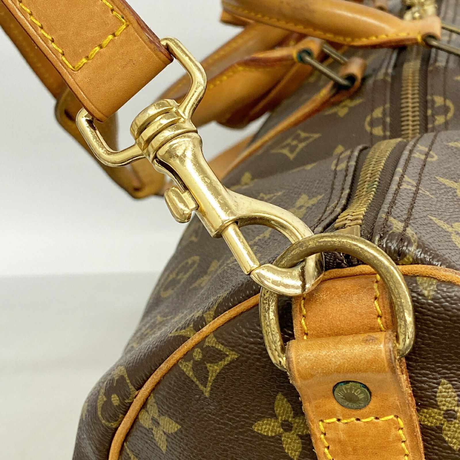 ルイ・ヴィトン(Louis Vuitton) ルイ・ヴィトン バッグ・ボストンバッグ モノグラム キーポルバンドリエール55 M41414 ブラウンメンズ レディース