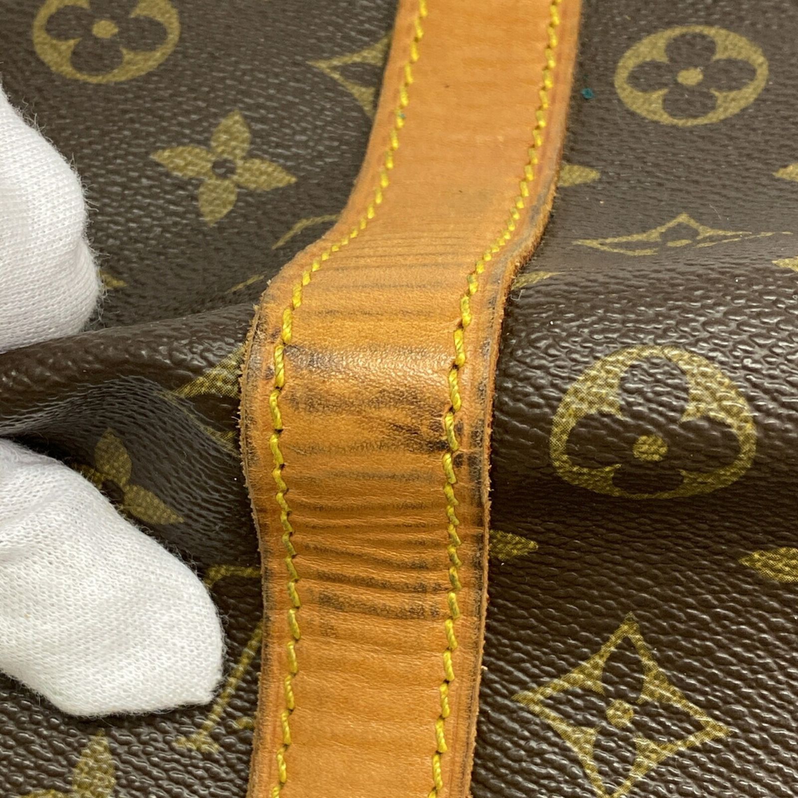 ルイ・ヴィトン(Louis Vuitton) ルイ・ヴィトン バッグ・ボストンバッグ モノグラム キーポルバンドリエール55 M41414 ブラウンメンズ レディース