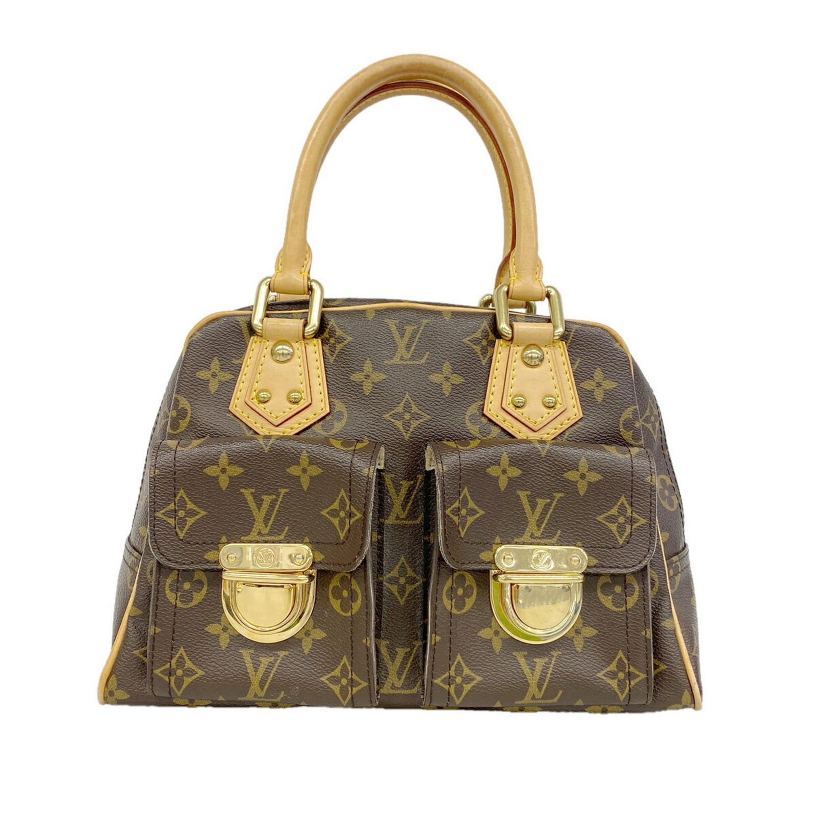 ルイ・ヴィトン(Louis Vuitton) ルイ・ヴィトン ハンドバッグ モノグラム マンハッタンPM M40026 ブラウンレディース