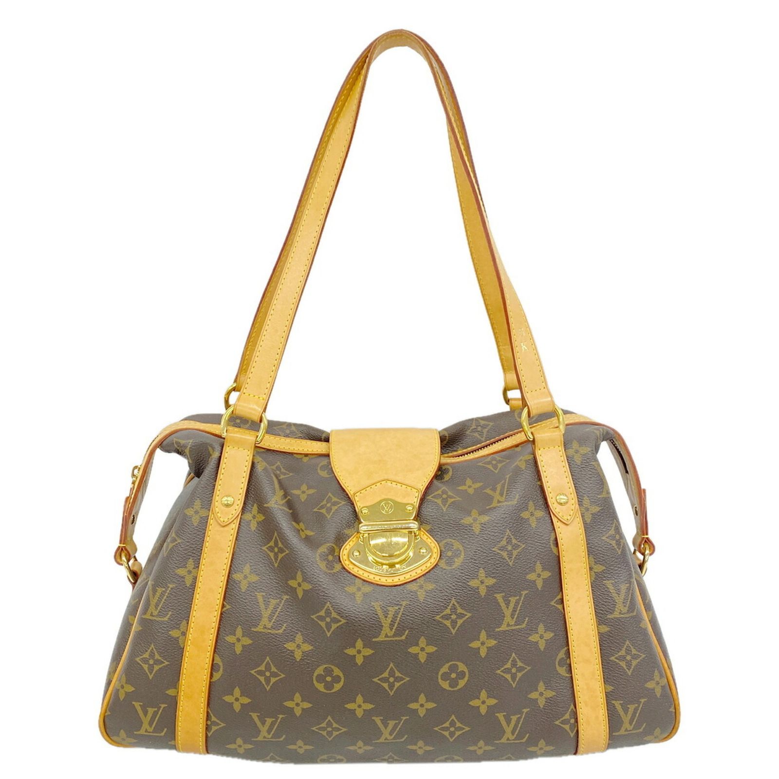 ルイ・ヴィトン(Louis Vuitton) ルイ・ヴィトン ショルダーバッグ モノグラム ストレーザPM M51186 ブラウンレディース