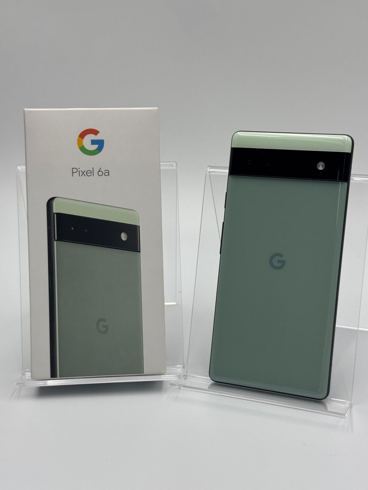 【箱付き中古C】Google Pixel 6a 128GB Chalk SIMフリー 白ロム