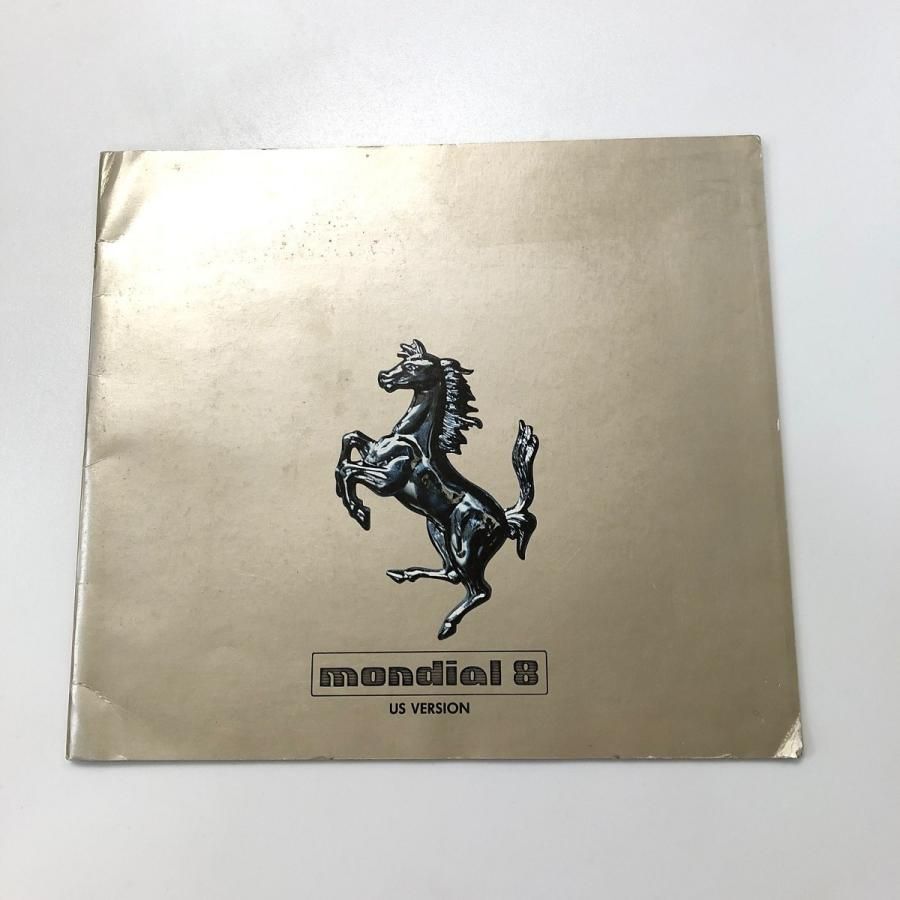 現品　Ferrari mondial 8　カタログ