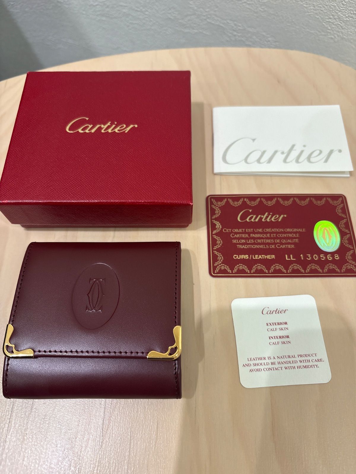 カルティエ　マストライン　コインケース　未使用　Y80 14,800円