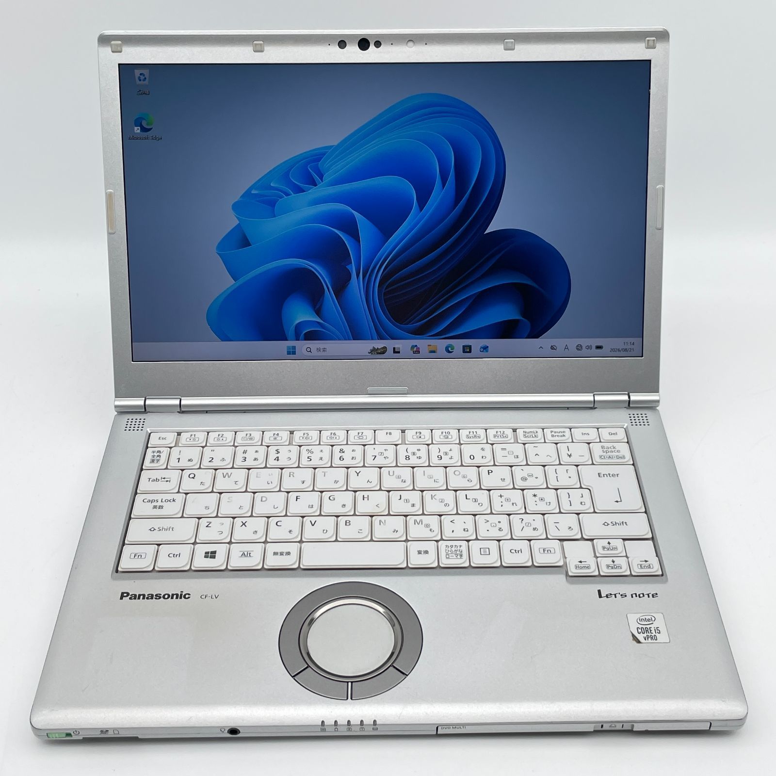 Panasonic 【CF-LV】Core i5-10310U Core i5-10310U メモリ8GB SSD256GB 14.0インチ FHD Windows 11 Pro Webカメラ バッテリー良好 CF-LV9RDAVS ノートパソコン