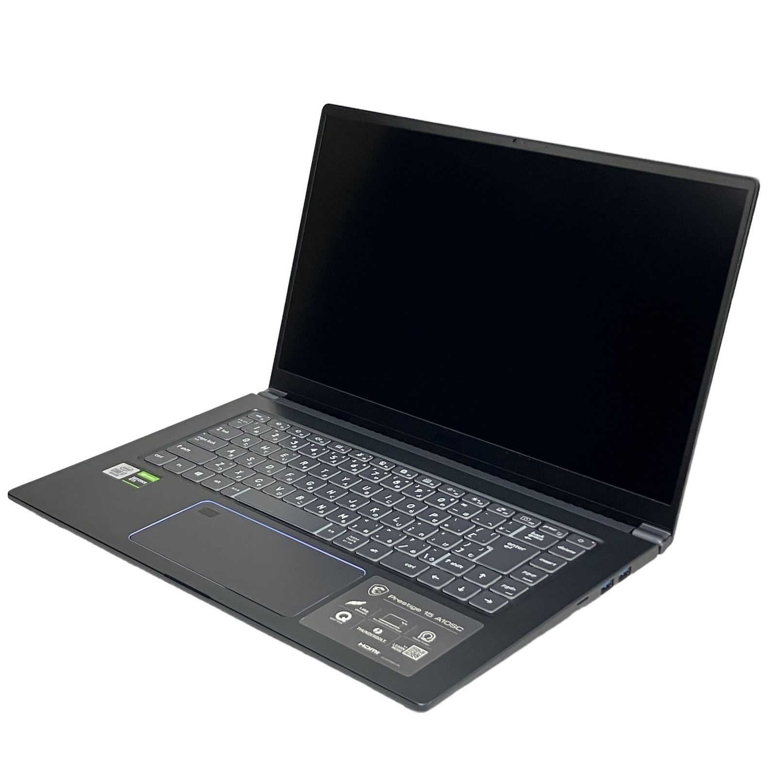 MSI Prestige 15 A10SC-026JP ゲーミングノートPC Core i7-10710U 16GB SSD 512GB SSD 500GB WIN11 GTX1650 15.6インチ FHD 中古 T11562366
