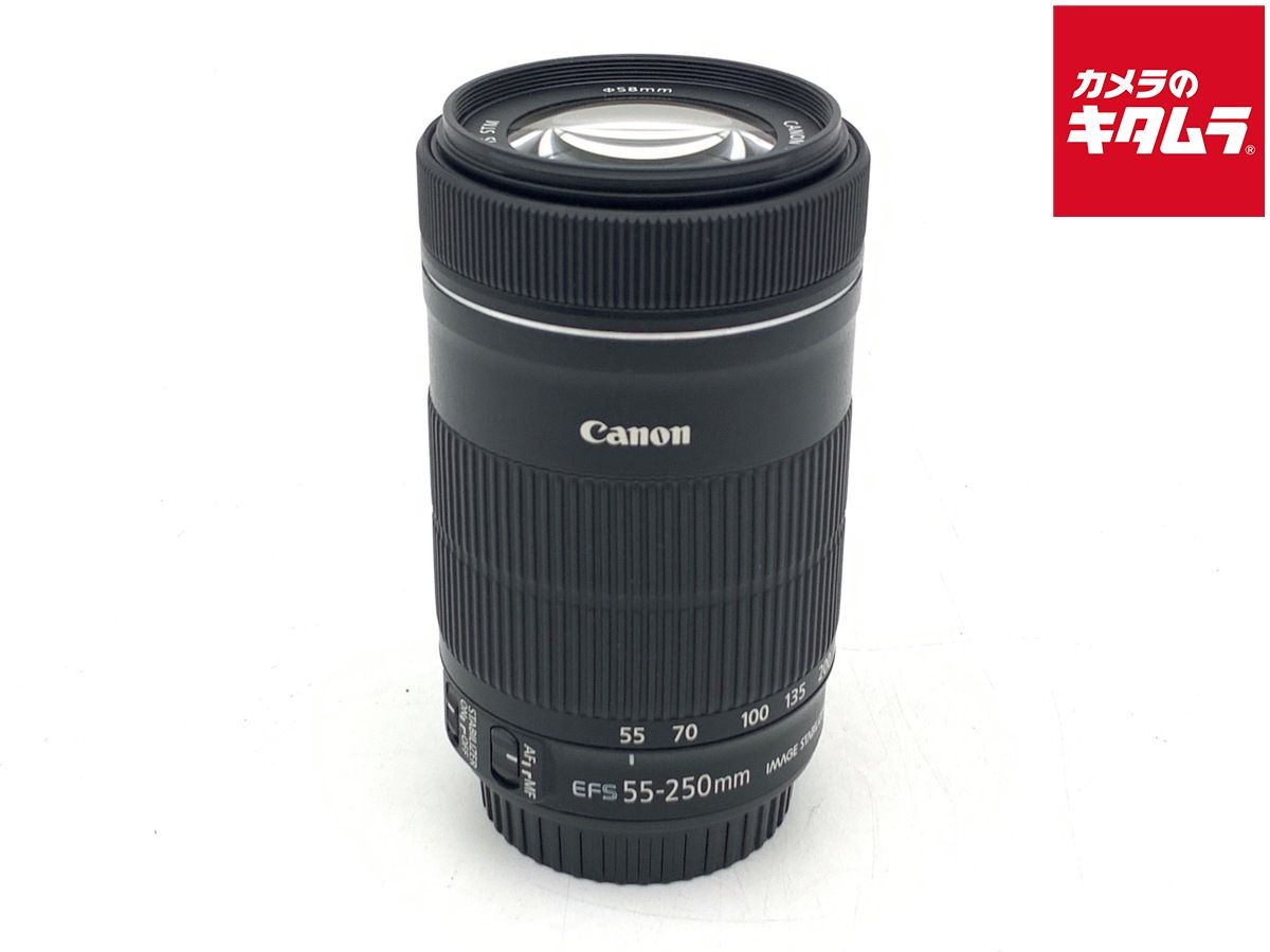 【中古】 【良品】 キヤノン EF-S55-250mm F4-5.6 IS STM 17,908円