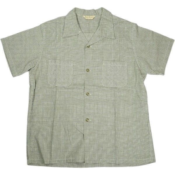 Size【15.5】 At Last ＆ Co アットラスト/BUTCHER PRODUCTS ブッチャープロダクツ GINGHAM CHECK SPORTS SHIRT S-S 半袖シャツ 灰 【中古品-非常に良い】 30014989