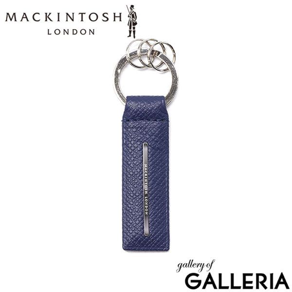 マッキントッシュ ロンドン キーホルダー メンズ レディース MACKINTOSH LONDON おしゃれ 大人 ブランド 革 本革 レザーチャーム 鍵 カギ シンプル キレカジ プレゼント 無地 レザー小物 PIN ピン WMKL6060109 ブルー