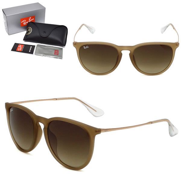 Ray-Ban レイバン サングラス 0RB4171F 681413 57 ERIKA エリカ ローブリッジフィット メンズ レディース ユニセックス RUBBER BEIGE BROWN GRADIENT 15,385円