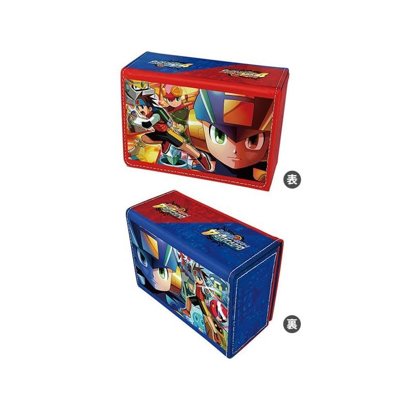 新品】 合皮製デッキケースW ロックマン エグゼ4 リバイバル 1 全国