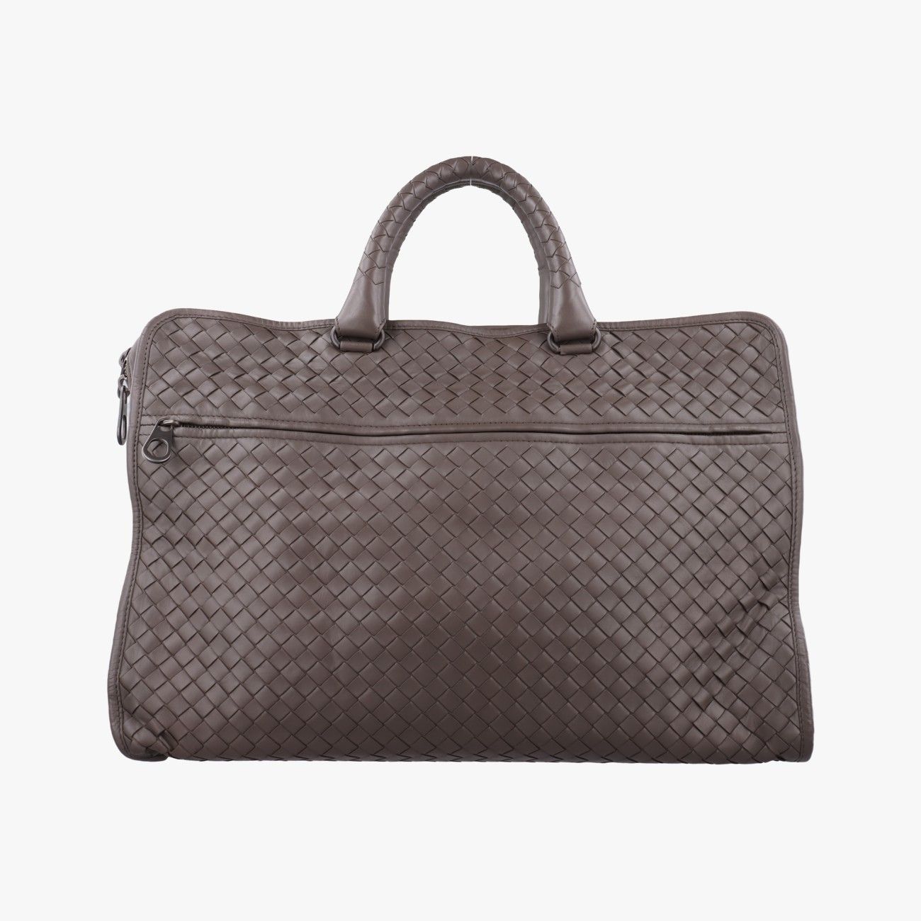 ボッテガヴェネタBottega Venetaイントレチャート ブラウン ラムスキン B00028619Z
