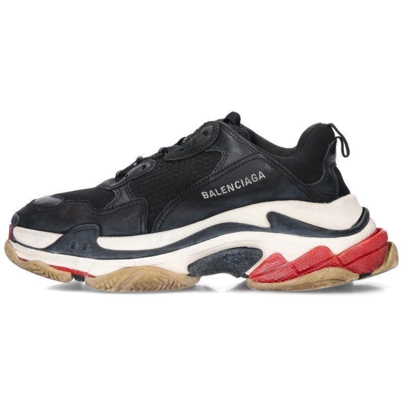 バレンシアガ TRIPLE S TRAINERS トリプルエスレースアップスニーカー メンズ 41 14,100円