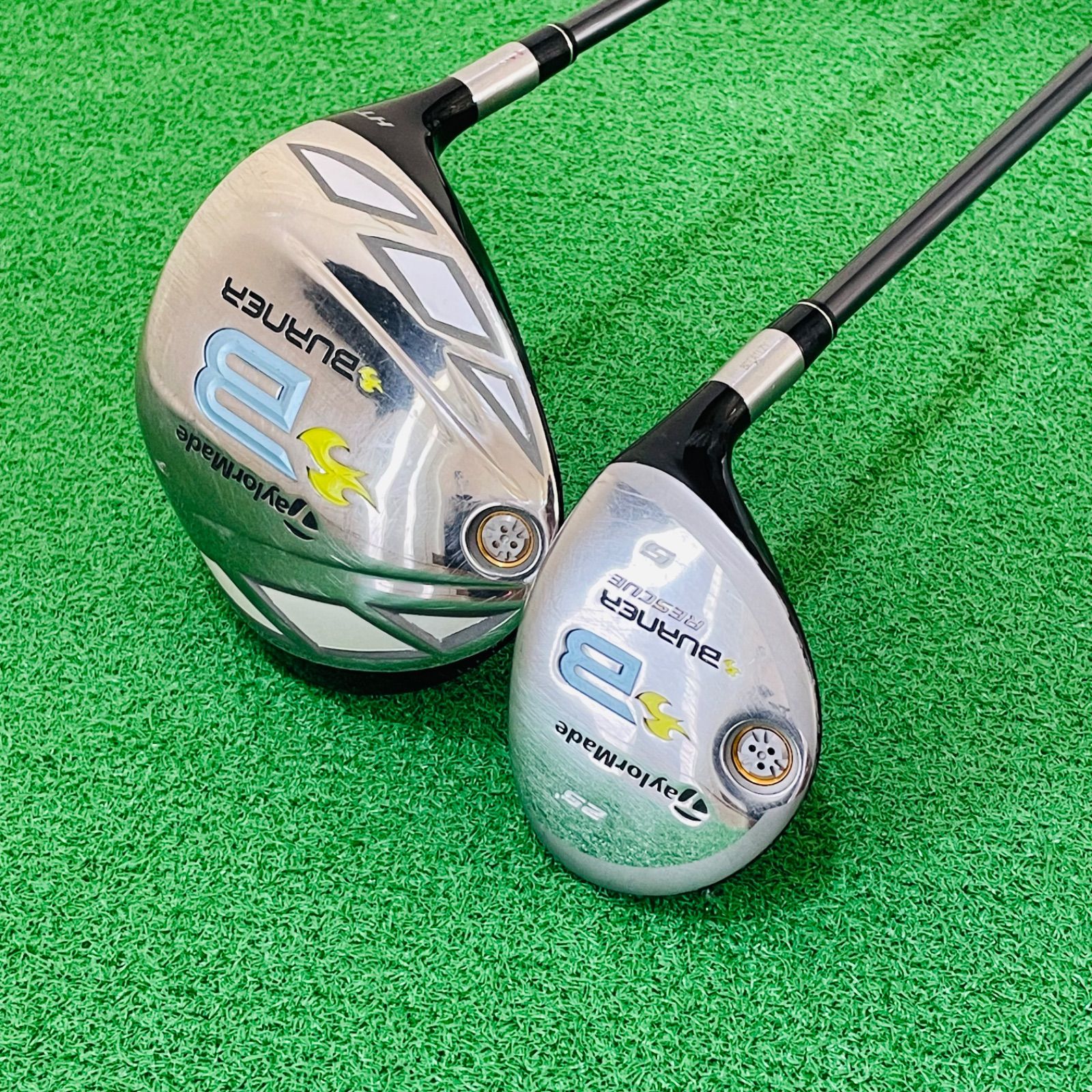 525 TaylorMade BURNER テーラーメイド バーナー レディース 女性用 右利き ドライバー ユーティリティ RESCUE フレックスL 2本セット