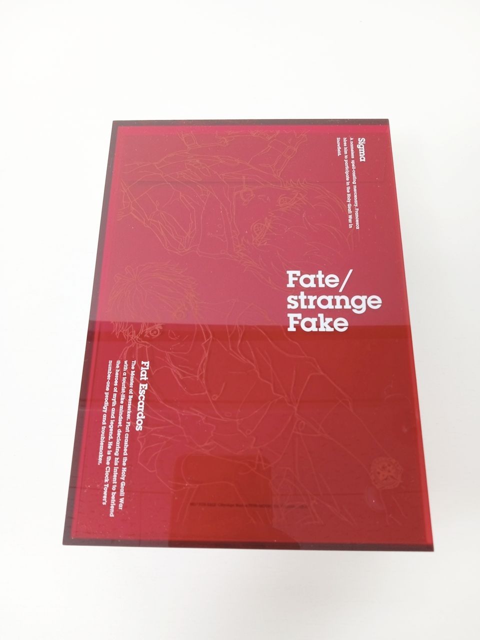 ANIPLEX アニプレックス Fate/strange Fake Blu-ray Disc BOX 4Blu-ray 1CD 輸送箱付 中古 [MK-8514]
