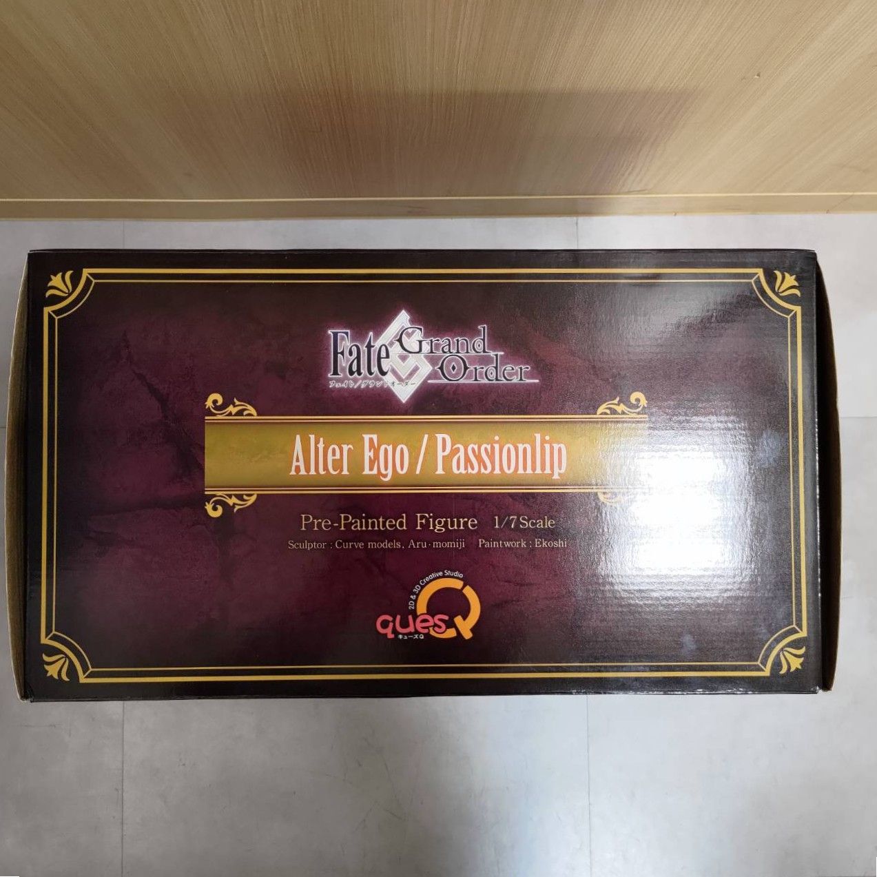 ★キューズQ Fate/Grand Order フェイトグランドオーダー アルターエゴ パッションリップ 1/7スケールフィギュア 箱付 中古品★008699