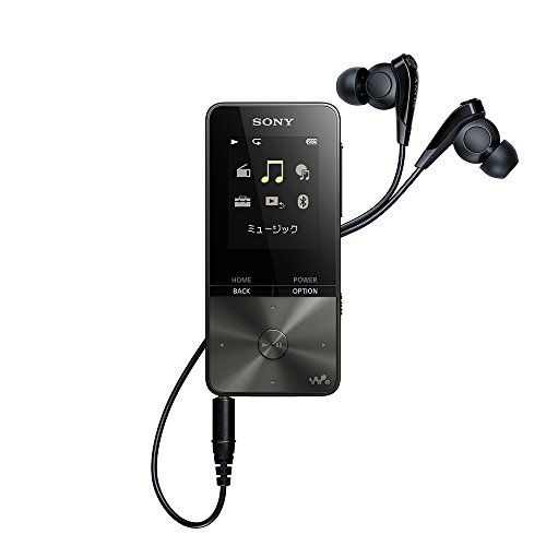 Sony Walkman S Series 16GB NW-S315: MP3 Player Bluetooth Compatible with Up to 52 Hours Continuous Playback Earphones Included 2017 Model Black NW-S315 B [Brand New]