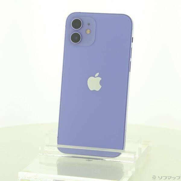 ソフマップ 〔中古品〕 iPhone12 64GB パープル MJNH3J／A SIMフリー【258】