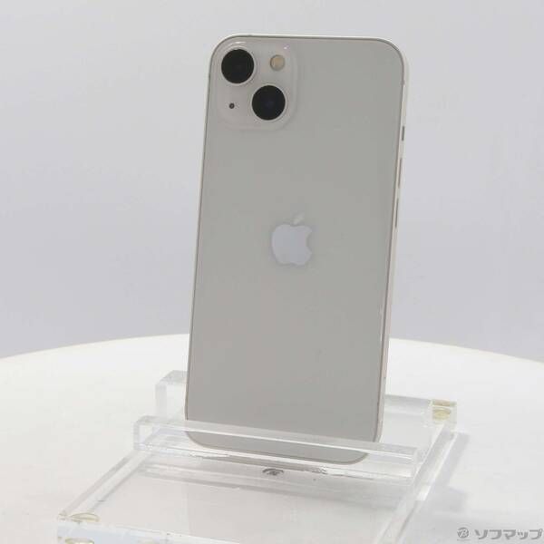 ソフマップ 〔中古品〕 iPhone13 128GB スターライト MLND3J／A SIMフリー【198】 36,500円