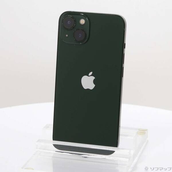 ソフマップ 〔中古品〕 iPhone13 128GB グリーン MNGG3J／A SIMフリー【198】