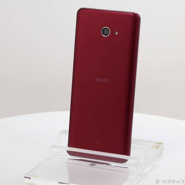 ソフマップ 〔中古品〕 BASIO4 32GB ワインレッド KYV47 auロック解除SIMフリー【258】 6,123円