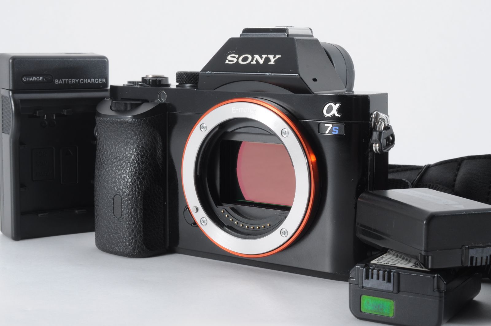 ■美品■ バッテリー・充電器付 動作確認済 Sony a7s ミラーレス一眼 バッテリー付