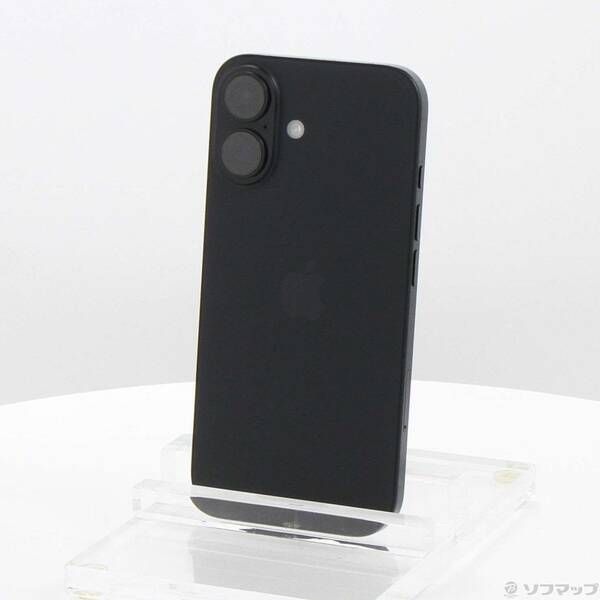 ソフマップ 〔中古品〕 iPhone16 128GB ブラック MYDQ3J／A SIMフリー【352】 66,112円
