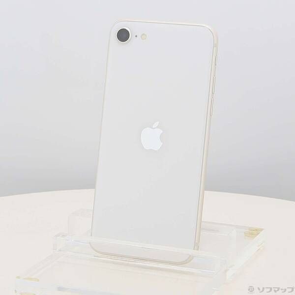 ソフマップ 〔中古品〕 iPhone SE 第3世代 64GB スターライト MMYD3J／A SIMフリー【198】 21,300円