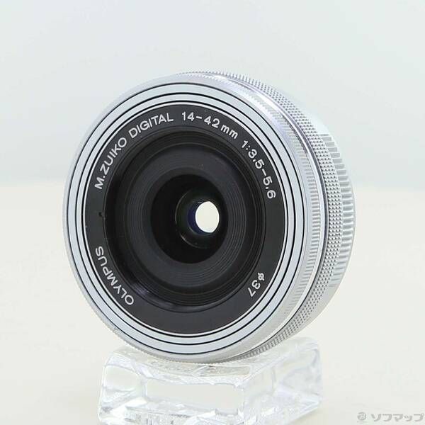 ソフマップ 〔中古品〕 M.ZUIKO DIGITAL ED 14-42mm F3.5-5.6 EZ シルバー (μ4／3)【352】
