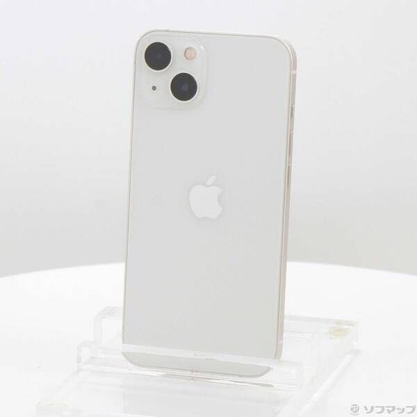ソフマップ 〔中古品〕 iPhone13 128GB スターライト MLND3J／A SIMフリー【258】