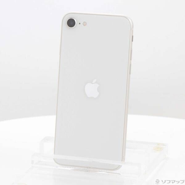 ソフマップ 〔中古品〕 iPhone SE 第3世代 64GB スターライト MMYD3J／A SIMフリー【198】
