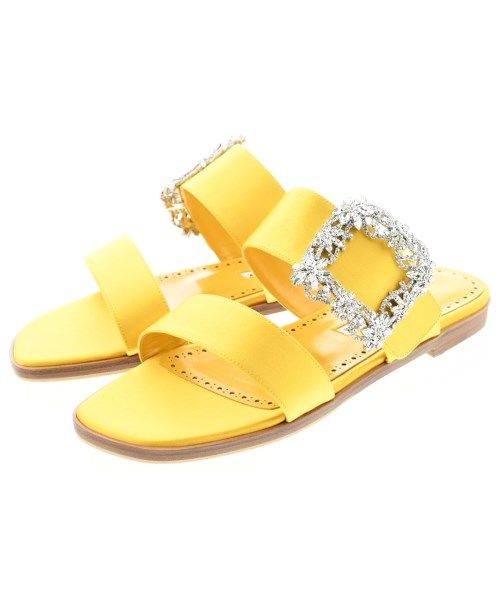MANOLO BLAHNIK サンダル レディース 【古着】【中古】【送料無料】