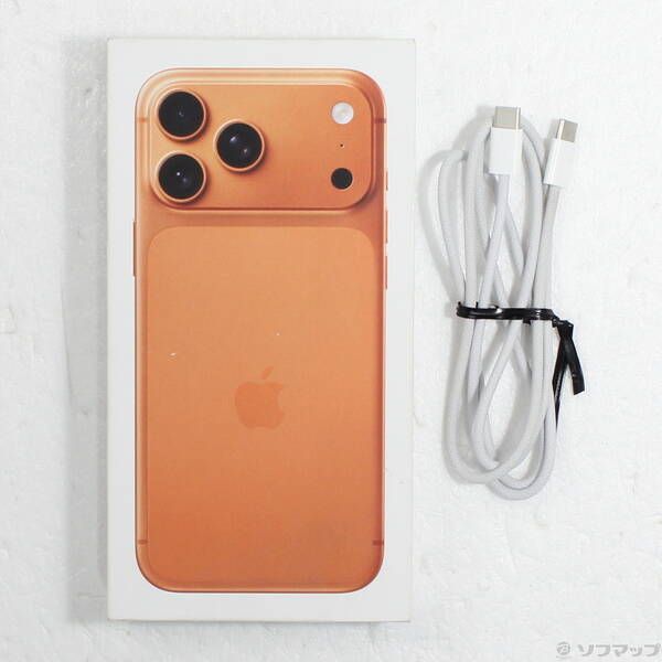 ソフマップ 〔中古品〕 iPhone17 Pro Max 256GB コズミックオレンジ MFY94J／A SIMフリー【258】