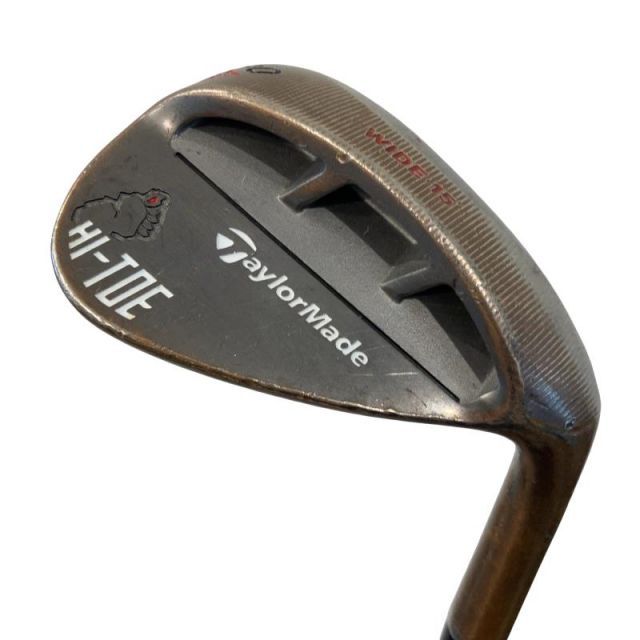 【中古】 テーラーメイド Taylor Made MILLED GRIND HI-TOE BIG FOOT 60°/15° ウェッジ WG 純正特注シャフト (フレックスS) メンズ 男性用 右利き 右用 Cランク ゴルフクラブ