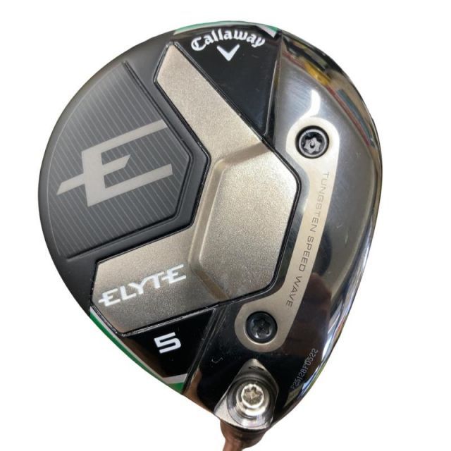 【中古】 キャロウェイ ELYTE 5W フェアウェイウッド FW VENTUS GREEN 50 for CW(ELYTE FW) (フレックスS) メンズ 男性用 右利き 右用 Cランク ゴルフクラブ