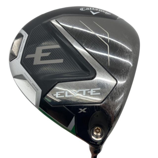 【中古】 キャロウェイ ELYTE X 10.5° ドライバー DR VENTUS GREEN 50 for CW(ELYTE DR) (フレックスSR) メンズ 男性用 右利き 右用 Cランク ゴルフクラブ