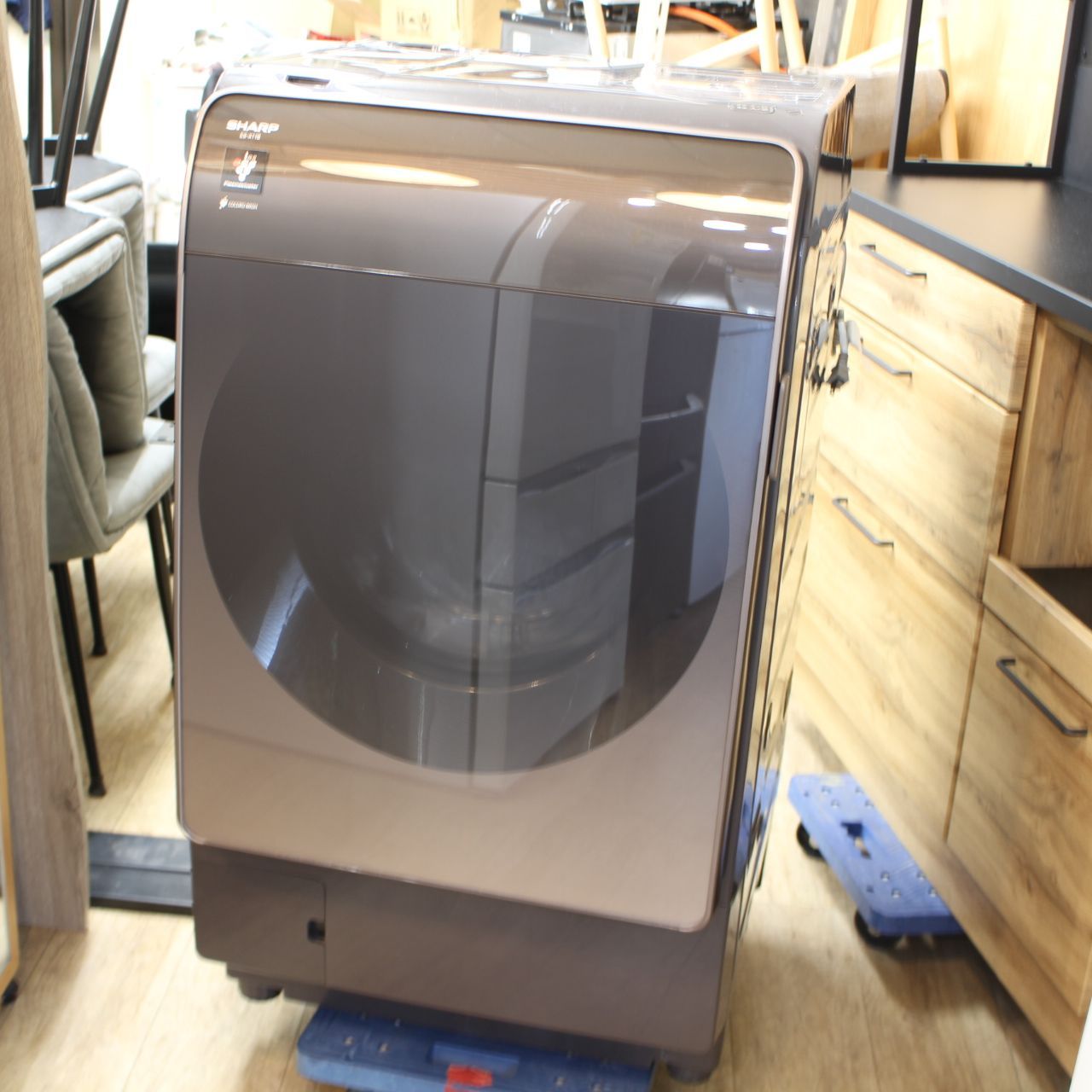 717)2024年製 SHARP シャープ ドラム式洗濯乾燥機 ES-X11B-TL 洗濯11kg 乾燥6kg 洗剤自動投入