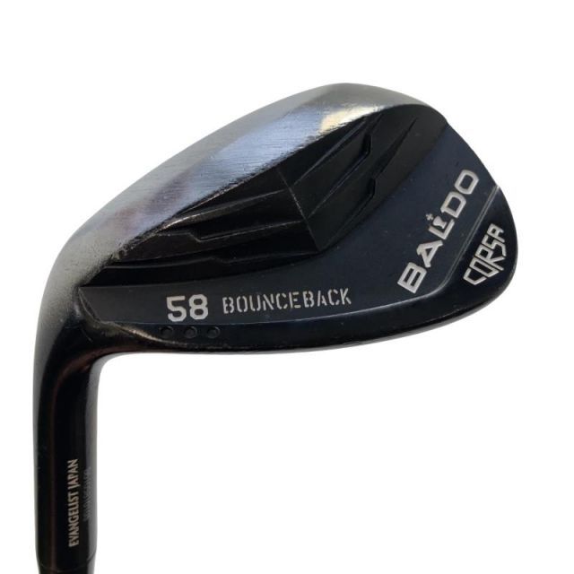【中古】 BALDO CORSA BOUNCE BACK(2022) ツアーナイト 58° ウェッジ WG 純正特注シャフト (フレックスS) メンズ 男性用 右利き 右用 Dランク ゴルフクラブ