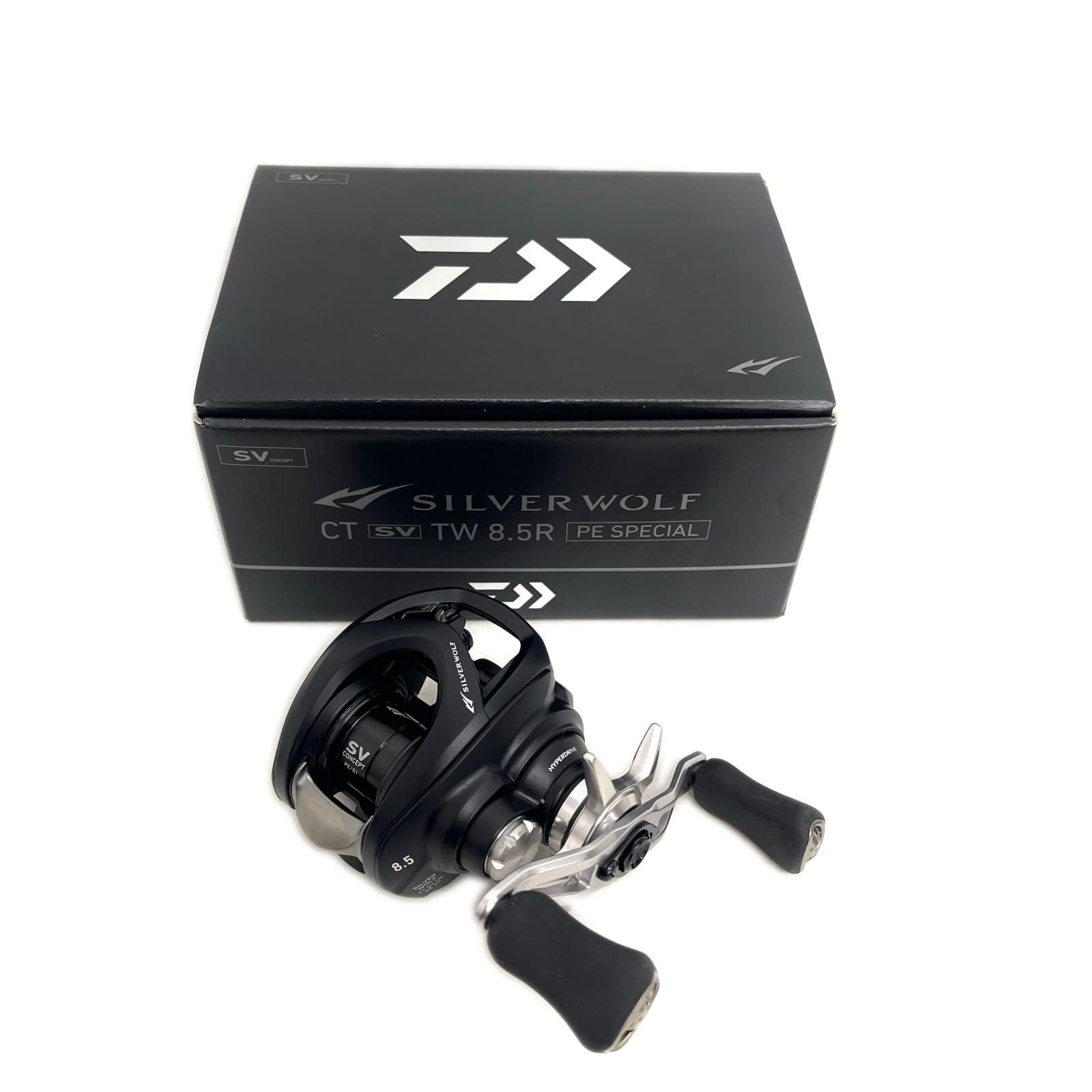 DAIWA ダイワ ベイトリール 26 シルバーウルフCTSVTW8.5RPEスペシャル リールケース・外箱付 00631610