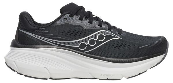 サッカニー レディース シューズ スニーカー Saucony Womens Guide 19 Running Shoes BlackSilver ブラック